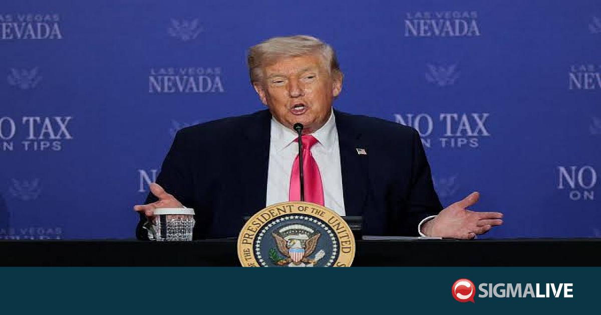 &Tau;&rho;&alpha;&mu;&pi;: &Alpha;&nu;&alpha;&mu;έ&nu;&epsilon;&iota; &laquo;&pi;&lambda;ή&rho;&eta; &kappa;&alpha;&tau;ά&pi;&alpha;&upsilon;&sigma;&eta; &tau;&omicron;&upsilon; &pi;&upsilon;&rho;ό&sigmaf; &sigma;&epsilon; ό&lambda;&alpha; &tau;&alpha; &mu;έ&tau;&omega;&pi;&alpha;&raquo;