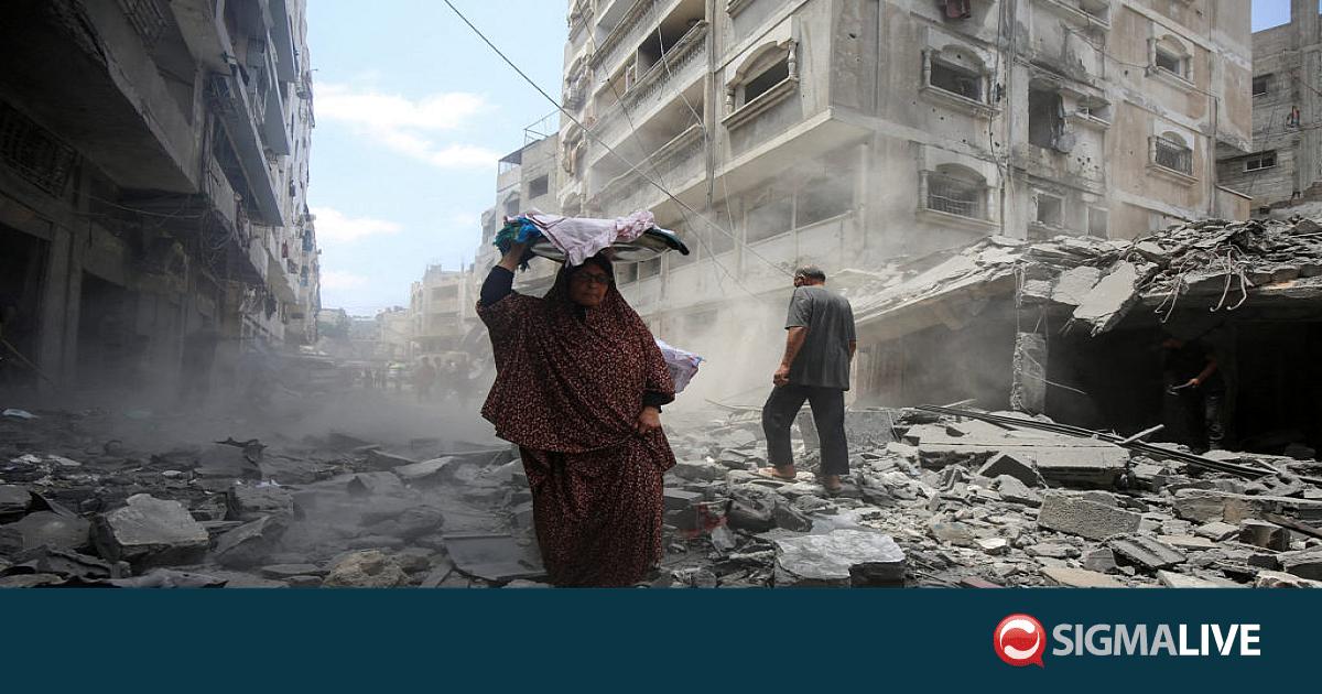 &Epsilon;&iota;&kappa;&omicron;&nu;&omicron;&lambda;ή&pi;&tau;&eta;&sigmaf; &tau;&omicron;&upsilon; Al Jazeera &sigma;&kappa;&omicron;&tau;ώ&theta;&eta;&kappa;&epsilon; &sigma;&tau;&eta; &Gamma;ά&zeta;&alpha;