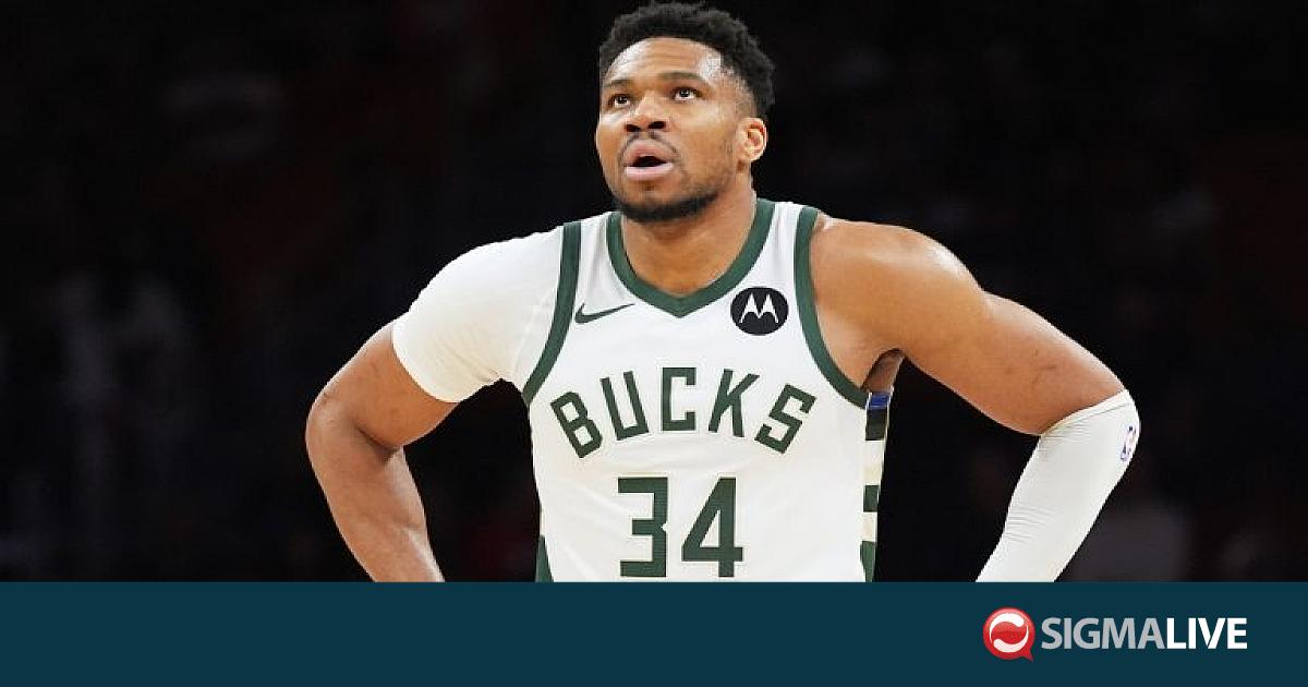 NBA: &Omicron; &Gamma;&iota;ά&nu;&nu;&eta;&sigmaf; &Alpha;&nu;&tau;&epsilon;&tau;&omicron;&kappa;&omicron;ύ&nu;&mu;&pi;&omicron; &sigma;&tau;&omicron;&upsilon;&sigmaf; &Mu;&alpha;ϊά&mu;&iota; &Chi;&iota;&tau;