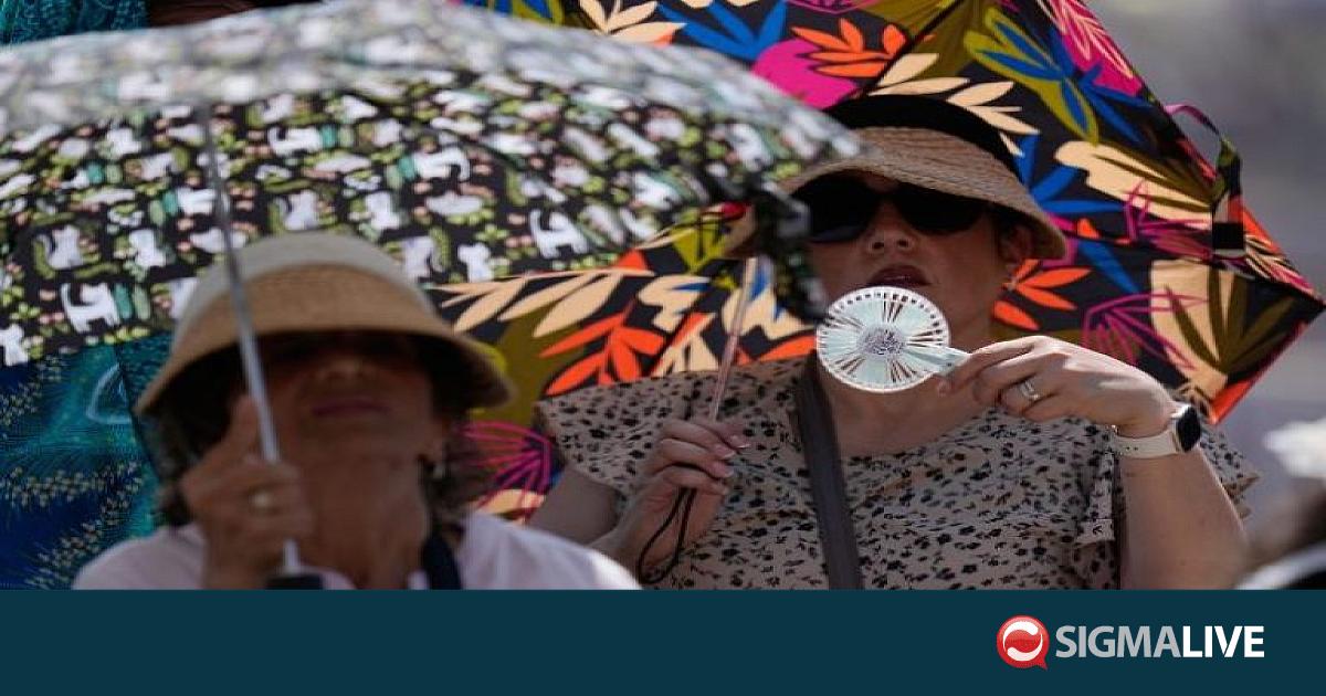 &Epsilon;&lambda;&beta;&epsilon;&tau;ί&alpha;: &Nu;έ&omicron; &rho;&epsilon;&kappa;ό&rho; &zeta;έ&sigma;&tau;&eta;&sigmaf; &gamma;&iota;&alpha; &tau;&omicron;&nu; &Iota;&omicron;ύ&nu;&iota;&omicron;- &Tau;&rho;ί&tau;&eta; &sigma;&upsilon;&nu;&epsilon;&chi;ή &eta;&mu;έ&rho;&alpha; &mu;&epsilon; 39&deg;C