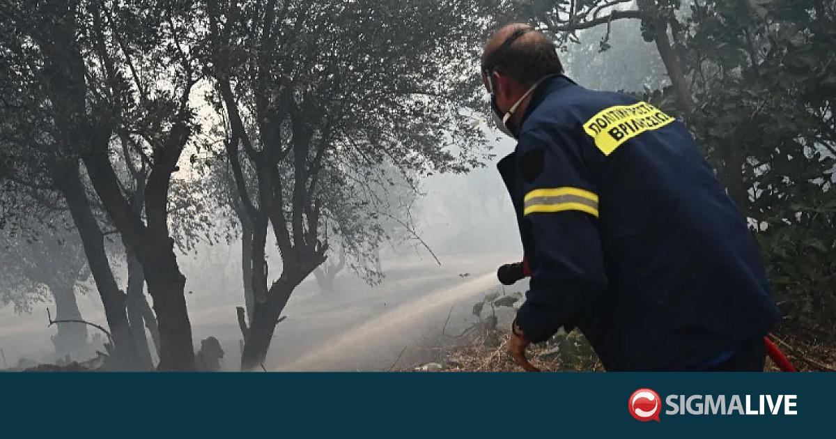&Kappa;&omicron;&rho;&iota;&nu;&theta;ί&alpha;: &Sigma;&upsilon;&nu;&epsilon;&lambda;ή&phi;&theta;&eta; 57&chi;&rho;&omicron;&nu;&eta; &gamma;&iota;&alpha; &pi;&upsilon;&rho;&kappa;&alpha;&gamma;&iota;ά &alpha;&pi;ό &pi;&rho;ό&theta;&epsilon;&sigma;&eta;