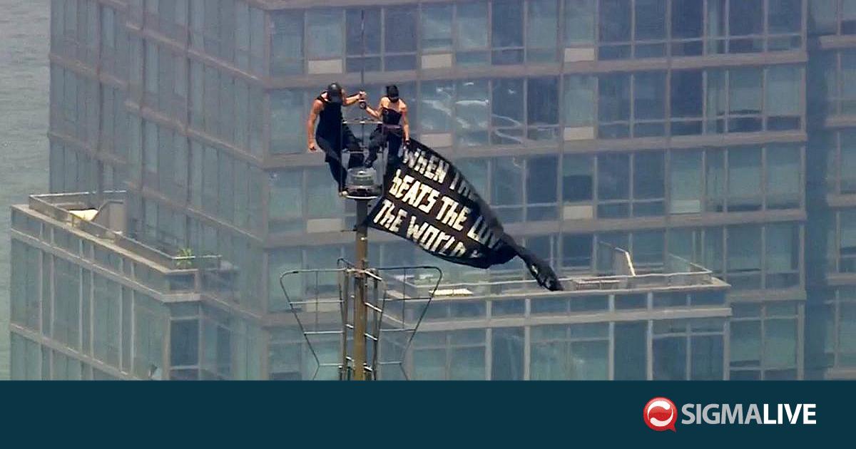 &Pi;&omicron;&iota;&omicron; &epsilon;ί&nu;&alpha;&iota; &tau;&omicron; &rho;&omega;&sigma;&iota;&kappa;ό &zeta;&epsilon;&upsilon;&gamma;ά&rho;&iota; &pi;&omicron;&upsilon; &sigma;&kappa;&alpha;&rho;&phi;ά&lambda;&omega;&sigma;&epsilon; &sigma;&tau;&omicron; Empire State Building;