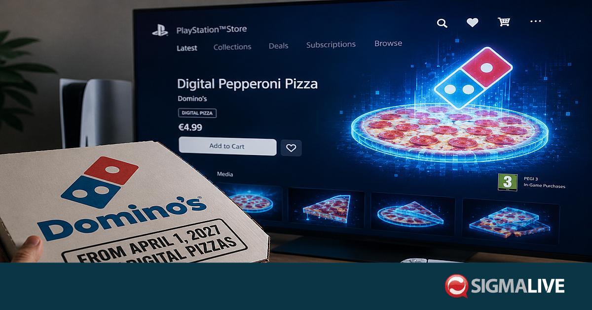 &Eta; Domino&rsquo;s &laquo;&tau;&rho;&omicron;&lambda;ά&rho;&epsilon;&iota;&raquo; &tau;&eta; Sony: &laquo;&Alpha;&pi;ό 1&eta; &Alpha;&pi;&rho;&iota;&lambda;ί&omicron;&upsilon; 2027 &mu;ό&nu;&omicron; &psi;&eta;&phi;&iota;&alpha;&kappa;έ&sigmaf; &pi;ί&tau;&sigma;&epsilon;&sigmaf;&raquo;