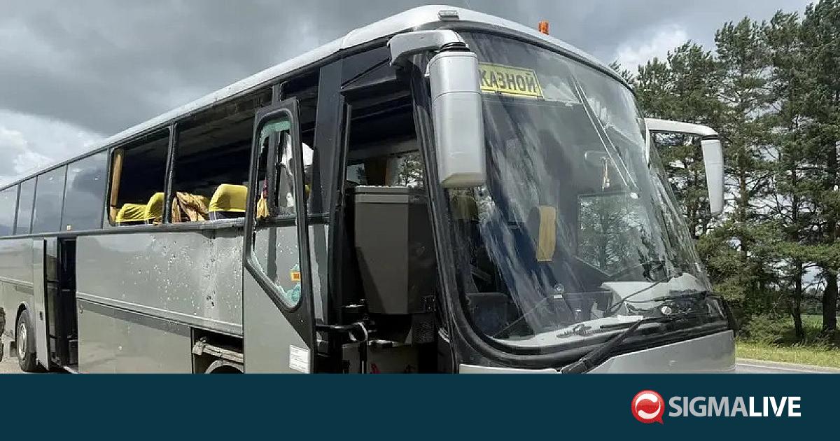 &Rho;&omega;&sigma;ί&alpha;: &Omicron;&upsilon;&kappa;&rho;&alpha;&nu;&iota;&kappa;ό drone έ&pi;&lambda;&eta;&xi;&epsilon; &lambda;&epsilon;&omega;&phi;&omicron;&rho;&epsilon;ί&omicron; &mu;&epsilon; &Lambda;&epsilon;&upsilon;&kappa;&omicron;&rho;ώ&sigma;&omicron;&upsilon;&sigmaf; &tau;&omicron;&upsilon;&rho;ί&sigma;&tau;&epsilon;&sigmaf;