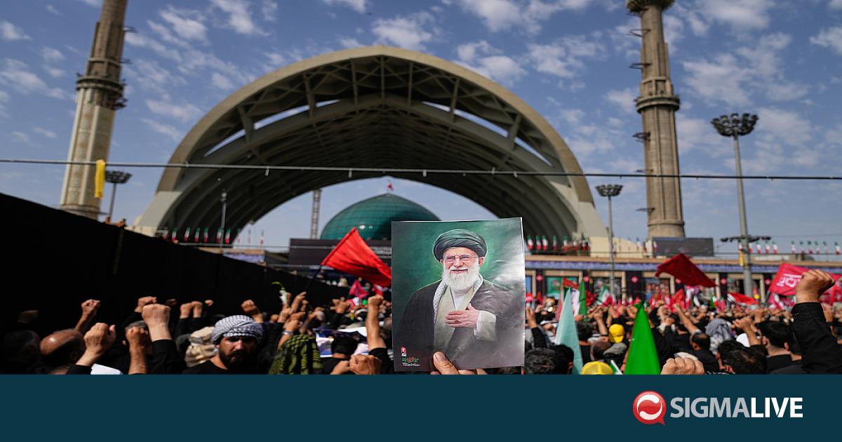 &Kappa;&omicron;&sigma;&mu;&omicron;&sigma;&upsilon;&rho;&rho;&omicron;ή &sigma;&tau;&eta;&nu; &kappa;&eta;&delta;&epsilon;ί&alpha; &tau;&omicron;&upsilon; &Chi;&alpha;&mu;&epsilon;&nu;&epsilon;ΐ-&Alpha;&nu;&alpha;&mu;έ&nu;&omicron;&nu;&tau;&alpha;&iota; &pi;ά&nu;&omega; &alpha;&pi;ό 20 &epsilon;&kappa;&alpha;&tau;. &Iota;&rho;&alpha;&nu;&omicron;ί (VID)