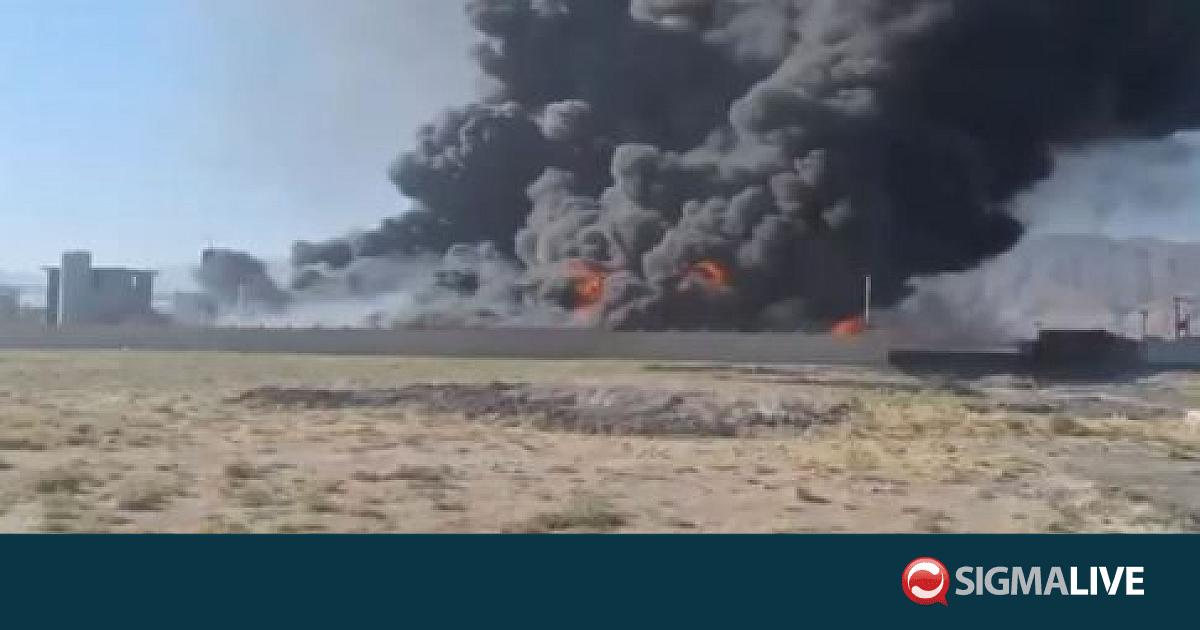&Gamma;ά&zeta;&alpha;: &Epsilon;&nu;&nu;έ&alpha; &nu;&epsilon;&kappa;&rho;&omicron;ί, &alpha;&nu;ά&mu;&epsilon;&sigma;ά &tau;&omicron;&upsilon;&sigmaf; έ&nu;&alpha; 10&chi;&rho;&omicron;&nu;&omicron; &alpha;&gamma;ό&rho;&iota;, &alpha;&pi;ό &iota;&sigma;&rho;&alpha;&eta;&lambda;&iota;&nu;ά &pi;&upsilon;&rho;ά