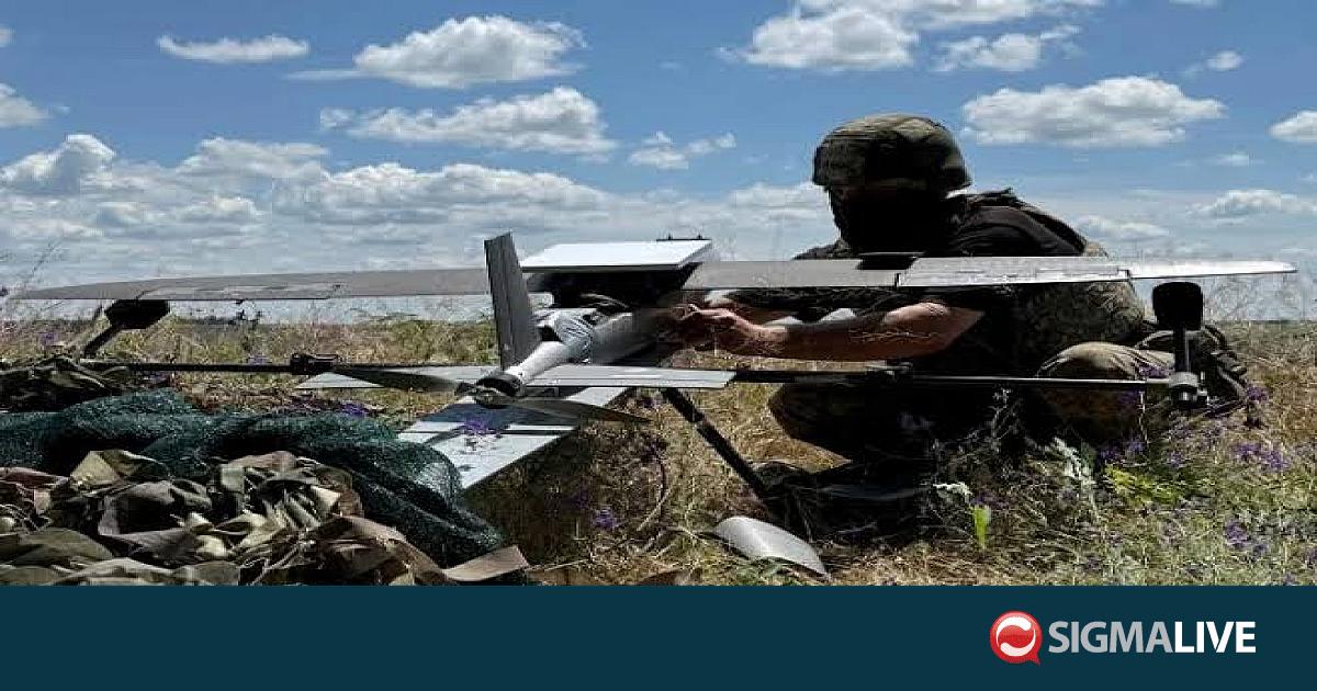 &Omicron;&upsilon;&kappa;&rho;&alpha;&nu;&iota;&kappa;ή &epsilon;&pi;&iota;&delta;&rho;&omicron;&mu;ή &mu;&epsilon; 370 drones &sigma;&tau;&eta; &Mu;ό&sigma;&chi;&alpha; &ndash; &Epsilon;&pi;&tau;ά &nu;&epsilon;&kappa;&rho;&omicron;ί &sigma;&epsilon; &alpha;&pi;&omicron;&theta;ή&kappa;&eta; &epsilon;&phi;&omicron;&delta;&iota;&alpha;&sigma;&mu;&omicron;ύ