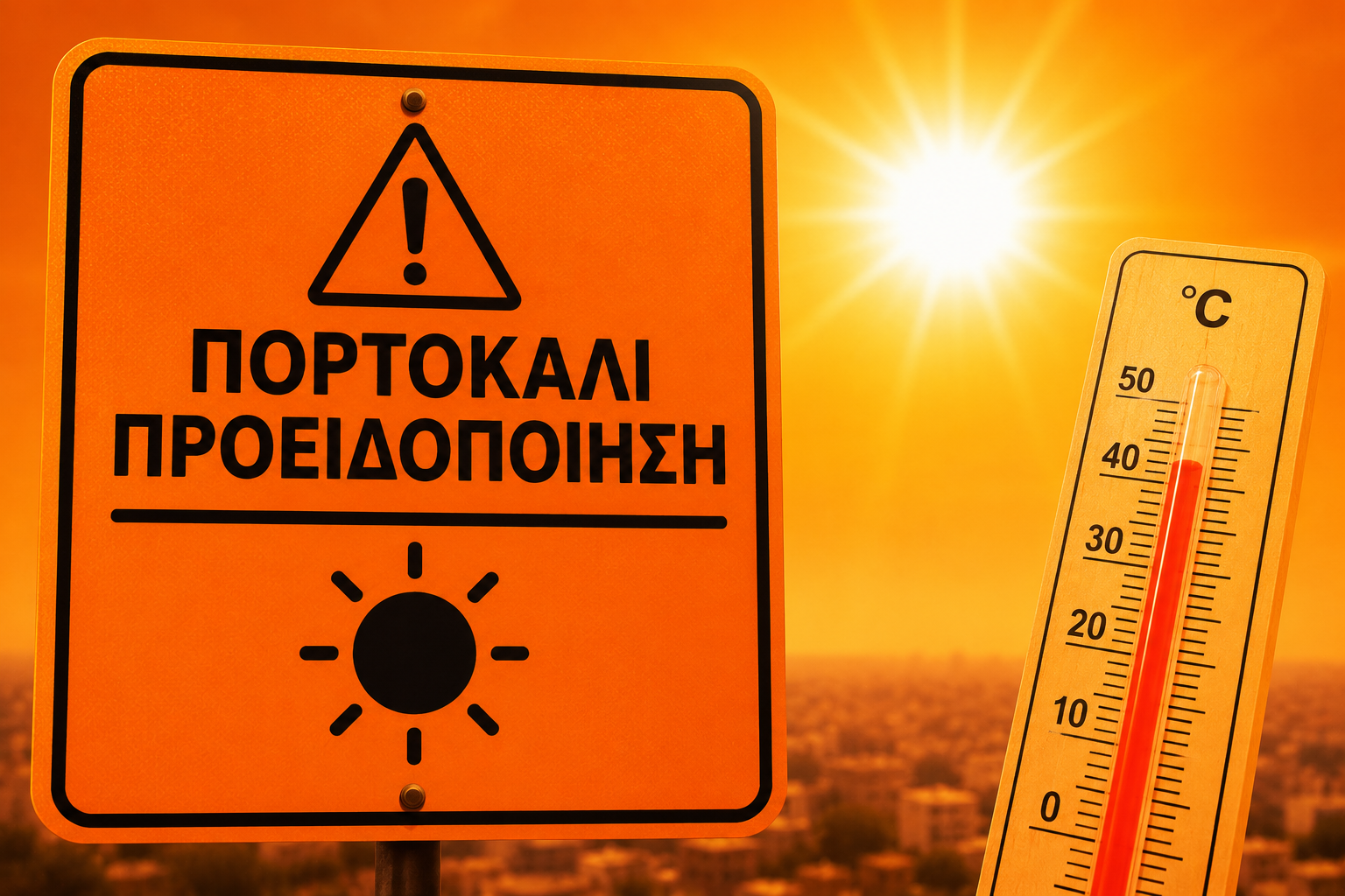 Cyprus Issues Dual Heatwave Warning as Temperatures Soar