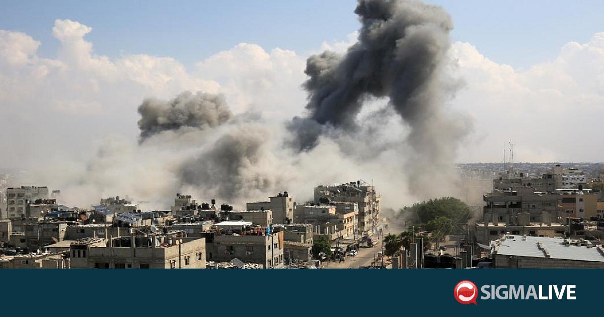 &Gamma;ά&zeta;&alpha;: &Nu;έ&alpha; &iota;&sigma;&rho;&alpha;&eta;&lambda;&iota;&nu;ή &epsilon;&pi;ί&theta;&epsilon;&sigma;&eta; &mu;&epsilon; drone - Έ&nu;&alpha;&sigmaf; &nu;&epsilon;&kappa;&rho;ό&sigmaf; &kappa;&alpha;&iota; &pi;&omicron;&lambda;&lambda;&omicron;ί &tau;&rho;&alpha;&upsilon;&mu;&alpha;&tau;ί&epsilon;&sigmaf;