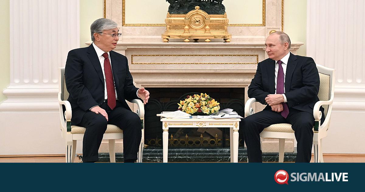 &Pi;&rho;ό&epsilon;&delta;&rho;&omicron;&sigmaf; &Kappa;&alpha;&zeta;&alpha;&kappa;&sigma;&tau;ά&nu; &sigma;&epsilon; &Pi;&omicron;ύ&tau;&iota;&nu;: &Omicron; &pi;ό&lambda;&epsilon;&mu;&omicron;&sigmaf; &sigma;&tau;&eta;&nu; &Omicron;&upsilon;&kappa;&rho;&alpha;&nu;ί&alpha; &pi;&rho;έ&pi;&epsilon;&iota; &nu;&alpha; &sigma;&tau;&alpha;&mu;&alpha;&tau;ή&sigma;&epsilon;&iota;