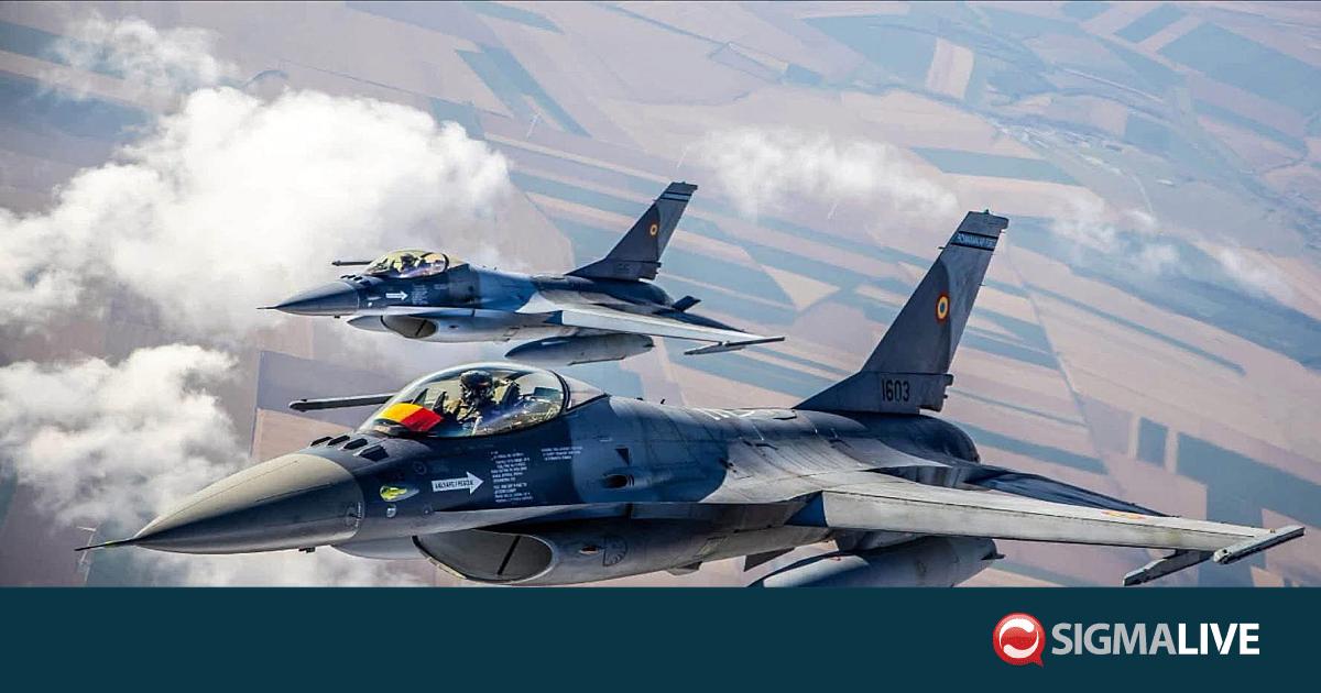 &Sigma;&upsilon;&nu;&alpha;&gamma;&epsilon;&rho;&mu;ό&sigmaf; &sigma;&tau;&eta; &Rho;&omicron;&upsilon;&mu;&alpha;&nu;ί&alpha;: F-16 &kappa;&alpha;&tau;έ&rho;&rho;&iota;&psi;&epsilon; &tau;&rho;ί&tau;&omicron; drone &pi;&omicron;&upsilon; &pi;&alpha;&rho;&alpha;&beta;ί&alpha;&sigma;&epsilon; &tau;&omicron;&nu; FIR &tau;&eta;&sigmaf;