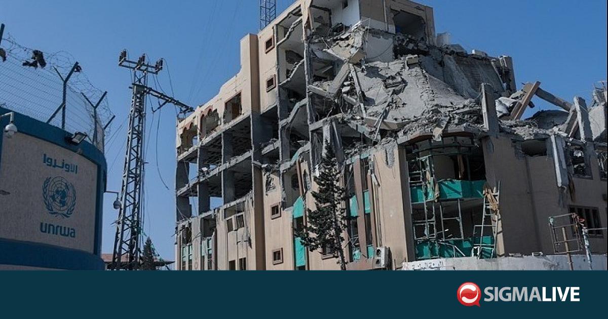 &Gamma;ά&zeta;&alpha;: &Epsilon;&pi;ί&theta;&epsilon;&sigma;&eta; έ&xi;&omega; &alpha;&pi;ό &sigma;&chi;&omicron;&lambda;&epsilon;ί&omicron; &tau;&eta;&sigmaf; UNRWA &sigma;&tau;&eta;&nu; &Nu;&tau;έ&iota;&rho; &alpha;&lambda; &Mu;&pi;ά&lambda;&alpha;&chi;
