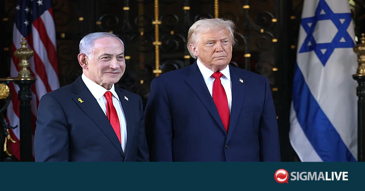 &Nu;&epsilon;&tau;&alpha;&nu;&iota;ά&chi;&omicron;&upsilon; &pi;&rho;&iota;&nu; &tau;&eta; &sigma;&upsilon;&nu;ά&nu;&tau;&eta;&sigma;&eta; &mu;&epsilon; &Tau;&rho;&alpha;&mu;&pi;: &Sigma;&tau;&omicron; &epsilon;&pi;ί&kappa;&epsilon;&nu;&tau;&rho;&omicron; &tau;&omicron; &Iota;&rho;ά&nu;