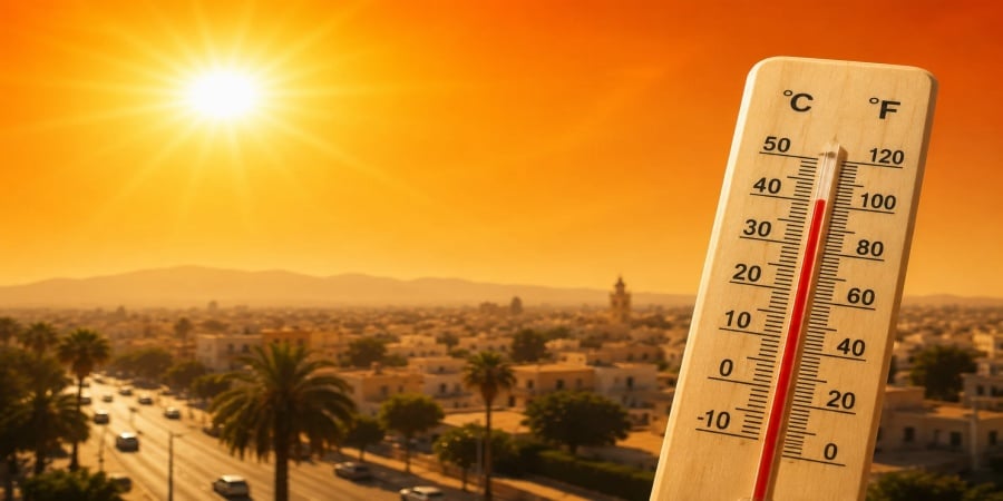 «Κολλημένος» στα 40αρια ο υδράργυρος– Μπαίνει σε ισχύ κίτρινη&nbsp;προειδοποίηση