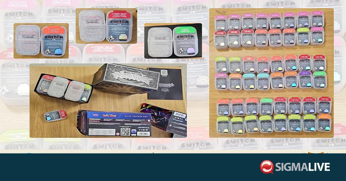 &Tau;&epsilon;&lambda;&omega;&nu;&epsilon;ί&omicron;: &Delta;έ&mu;&alpha; &mu;&epsilon; &laquo;&pi;&alpha;&iota;&delta;&iota;&kappa;ά &pi;&alpha;&iota;&chi;&nu;ί&delta;&iota;&alpha;&raquo; έ&kappa;&rho;&upsilon;&beta;&epsilon; 48 vapes &mu;&epsilon; THC