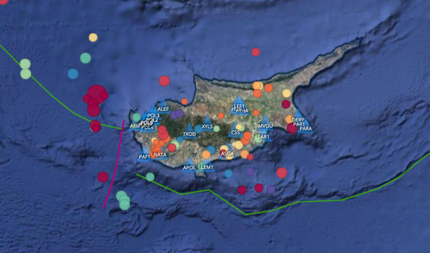 &Sigma;. &Pi;&eta;&lambda;&epsilon;ί&delta;&omicron;&upsilon;: &laquo;&Sigma;&epsilon; &alpha;&nu;&alpha;&theta;&epsilon;ώ&rho;&eta;&sigma;&eta; &omicron;&iota; &sigma;&epsilon;&iota;&sigma;&mu;&iota;&kappa;έ&sigmaf; &zeta;ώ&nu;&epsilon;&sigmaf; &sigma;&tau;&eta;&nu; &Kappa;ύ&pi;&rho;&omicron;&raquo;