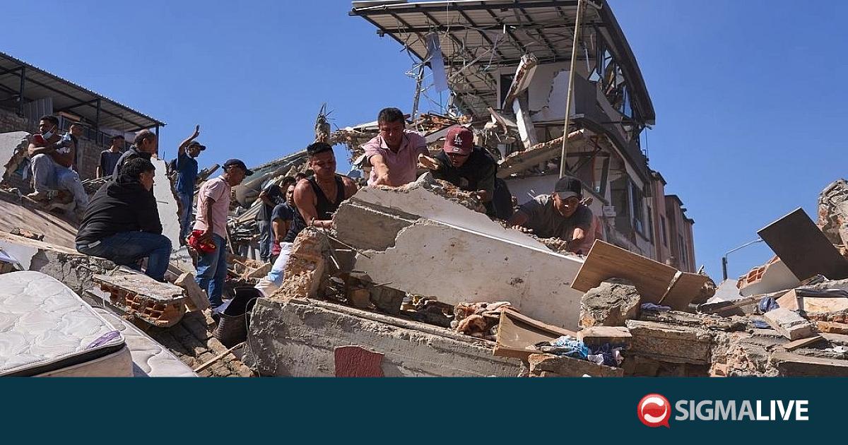 &Pi;ά&nu;&omega; &alpha;&pi;ό 220 &nu;&epsilon;&kappa;&rho;&omicron;ί &alpha;&pi;ό &tau;&omicron;&nu; &sigma;&epsilon;&iota;&sigma;&mu;ό &sigma;&tau;&eta;&nu; &Kappa;&omicron;&lambda;&omicron;&mu;&beta;ί&alpha;