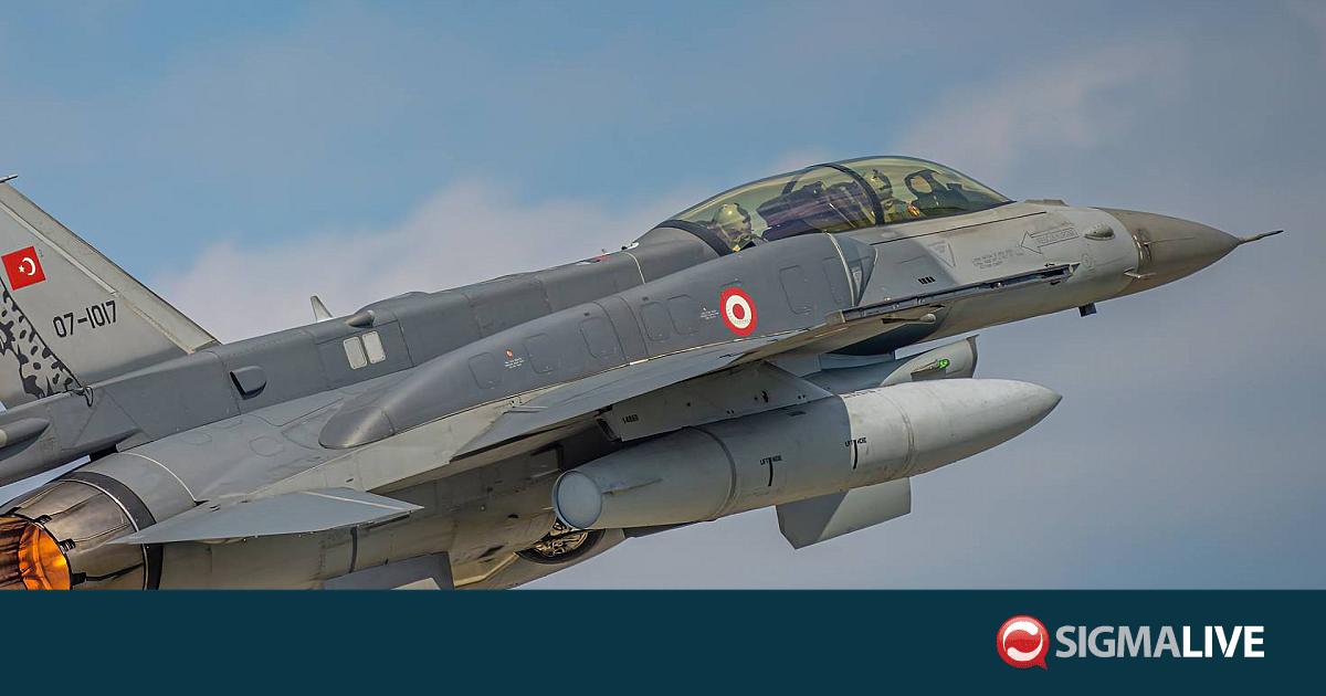 &Tau;&omicron;&upsilon;&rho;&kappa;ί&alpha;: &Sigma;&upsilon;&nu;&epsilon;&tau;&rho;ί&beta;&eta; &mu;&alpha;&chi;&eta;&tau;&iota;&kappa;ό F-16 &sigma;&epsilon; &epsilon;&kappa;&pi;&alpha;&iota;&delta;&epsilon;&upsilon;&tau;&iota;&kappa;ή &pi;&tau;ή&sigma;&eta;
