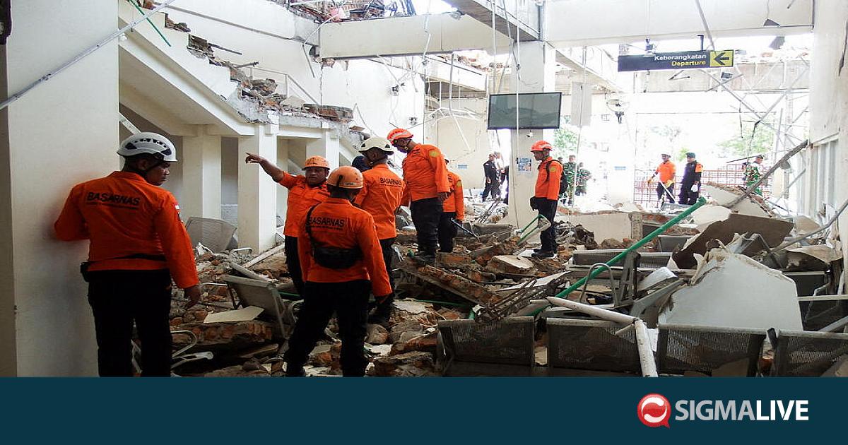 &Iota;&nu;&delta;&omicron;&nu;&eta;&sigma;ί&alpha;: &Nu;έ&omicron;&sigmaf; &iota;&sigma;&chi;&upsilon;&rho;ό&sigmaf; &sigma;&epsilon;&iota;&sigma;&mu;ό&sigmaf; 6,9 &Rho;ί&chi;&tau;&epsilon;&rho; &tau;&alpha;&rho;&alpha;&kappa;&omicron;ύ&nu;&eta;&sigma;&epsilon; &tau;&eta; &chi;ώ&rho;&alpha;