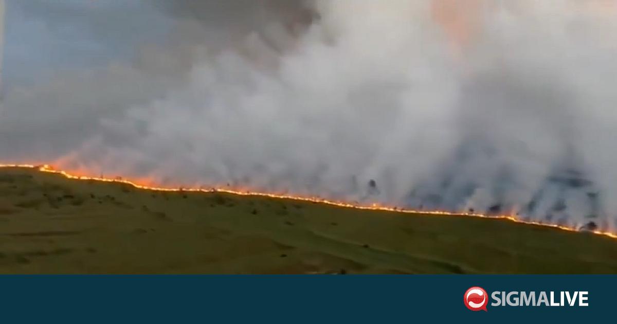 &Beta;έ&lambda;&gamma;&iota;&omicron;: &Mu;&epsilon;&gamma;ά&lambda;&eta; &pi;&upsilon;&rho;&kappa;&alpha;&gamma;&iota;ά έ&kappa;&alpha;&psi;&epsilon; 30.000 &sigma;&tau;&rho;έ&mu;&mu;&alpha;&tau;&alpha; &kappa;&alpha;&iota; &kappa;&alpha;&tau;&epsilon;&upsilon;&theta;ύ&nu;&epsilon;&tau;&alpha;&iota; &pi;&rho;&omicron;&sigmaf; &Gamma;&epsilon;&rho;&mu;&alpha;&nu;ί&alpha;