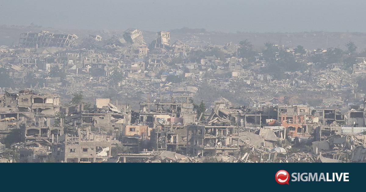 &Gamma;ά&zeta;&alpha;: &Epsilon;&pi;&tau;ά &nu;&epsilon;&kappa;&rho;&omicron;ί &alpha;&pi;ό &iota;&sigma;&rho;&alpha;&eta;&lambda;&iota;&nu;ό &pi;&lambda;ή&gamma;&mu;&alpha; &sigma;&epsilon; &alpha;&sigma;&tau;&upsilon;&nu;&omicron;&mu;&iota;&kappa;ό &tau;&mu;ή&mu;&alpha;