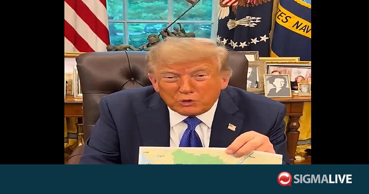 &Mu;&epsilon; &mu;&iota;&alpha; &pi;έ&nu;&alpha; &omicron; &Tau;&rho;&alpha;&mu;&pi; &laquo;έ&sigma;&beta;&eta;&sigma;&epsilon;&raquo; &tau;&eta; &Lambda;ί&mu;&nu;&eta; &Omicron;&nu;&tau;ά&rho;&iota;&omicron;&ndash;&Tau;&eta;&nu; &beta;ά&phi;&tau;&iota;&sigma;&epsilon; &laquo;&Lambda;ί&mu;&nu;&eta; &Alpha;&mu;&epsilon;&rho;&iota;&kappa;ή&sigmaf;&raquo;