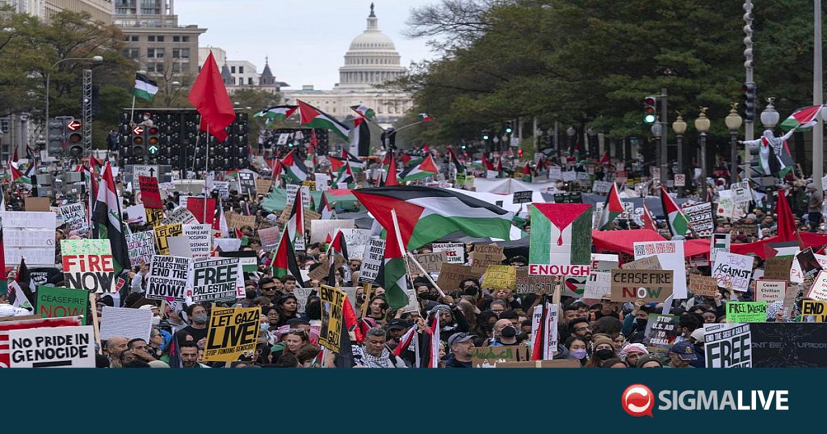 &Eta;&Pi;&Alpha;: &Mu;&epsilon;&tau;ά &tau;&eta;&nu; Palestine Action &sigma;&tau;&omicron; &sigma;&tau;ό&chi;&alpha;&sigma;&tau;&rho;&omicron; &omicron;&rho;&gamma;&alpha;&nu;ώ&sigma;&epsilon;&iota;&sigmaf; &tau;&eta;&sigmaf; ά&kappa;&rho;&alpha;&sigmaf; &alpha;&rho;&iota;&sigma;&tau;&epsilon;&rho;ά&sigmaf;